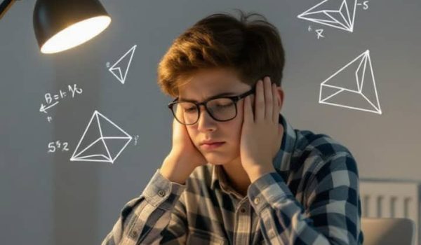 استرس دانش آموز هنگام انجام تکالیف مدرسه