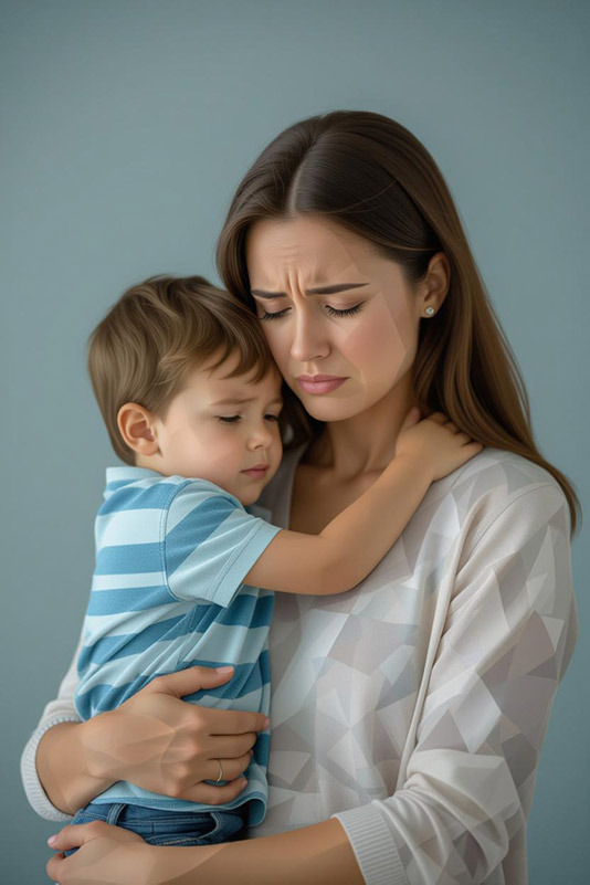 آثار تغییر مراقب بر بزرگسالان نیز بسیار شدید است. والدینی که دسترسی به کودکی را که به او وابسته شدهاند از دست میدهند، دچار پریشانی و سوگ میشوند.