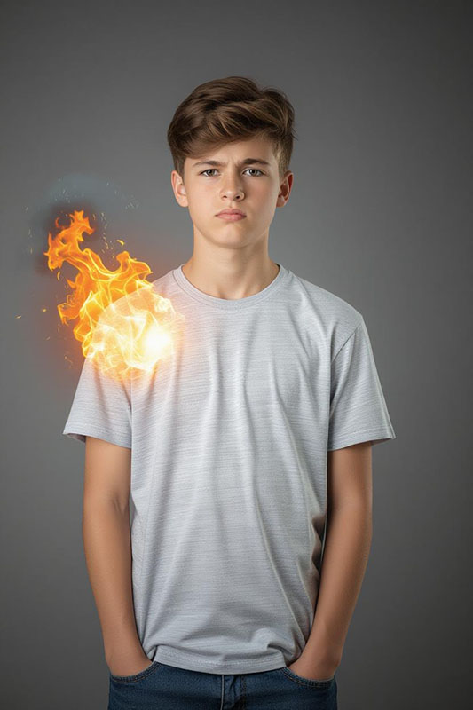 اما در نوجوانی، این تلاش برای استقلال بسیار فراگیرتر، پرخاشگرانهتر و پیچیدهتر میشود؛ زیرا نوجوان هم از نظر جسمی (بلوغ)، هم هورمونی و هم از نظر رشد مغزی دستخوش تغییرات بزرگ است.